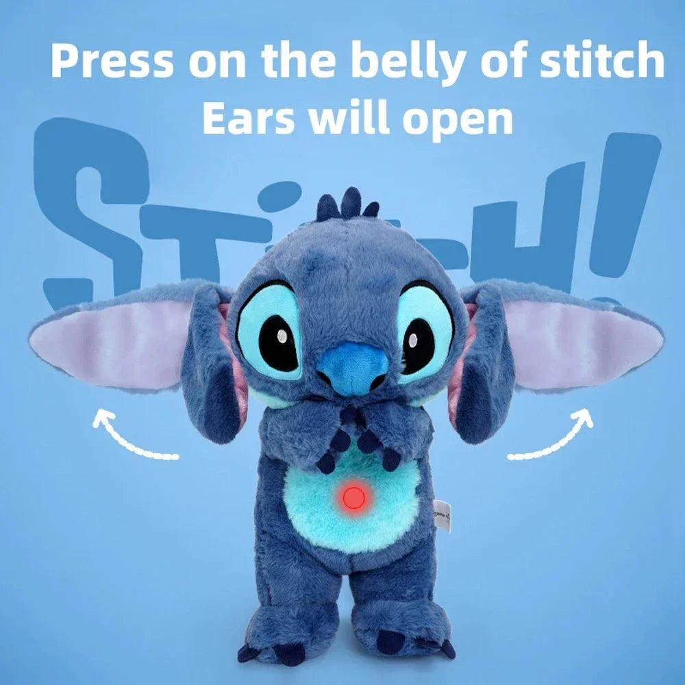 Baby Toys – Disney Stitch Plush Stuffed Animal with Soothing Music & Sleep Playmate