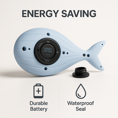 Baby Bath Toy & Thermometer – Floating Digital LED Bath Thermometer for Infants & Toddlers