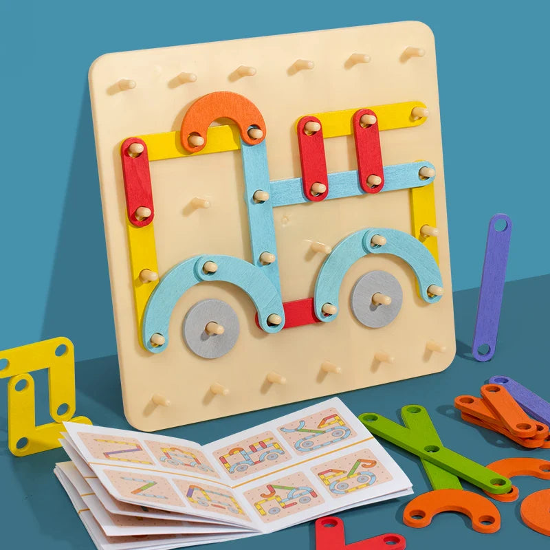 Creative Geometric Board Puzzle – Unlock Logic and Imagination