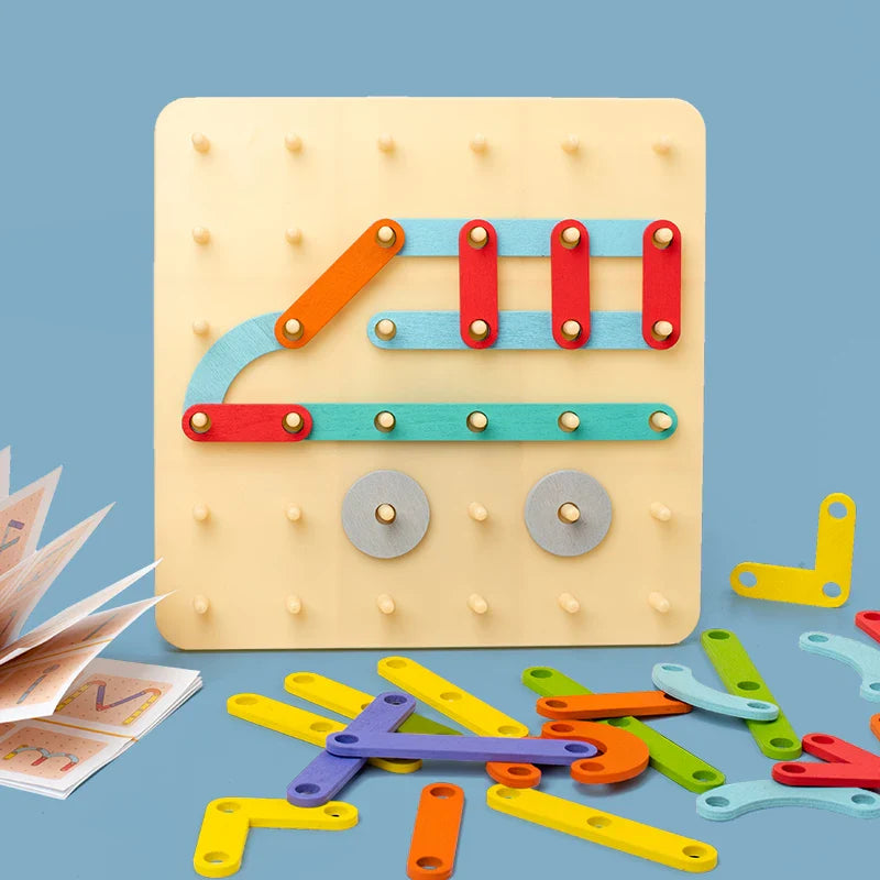 Creative Geometric Board Puzzle – Unlock Logic and Imagination